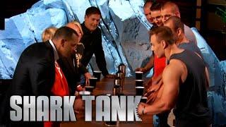 The Sharks Go Head To Head With Ice Shaker & the Gronkowski Bros | Shark Tank US | Shark Tank Global