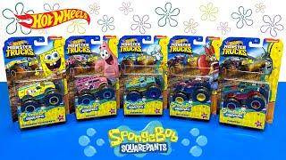 Unboxing SpongeBob SquarePants Hot Wheels Monster Trucks!