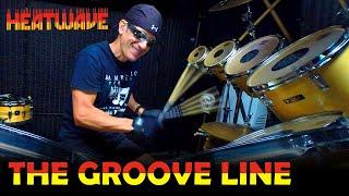 THE GROOVE LINE Drum Cover (Extended Mix) Heatwave HD (High Quality Audio)《 with Lyrics 》