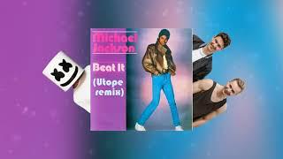 Michael Jackson - Beat It (Utope Remix) [Marshmello style]