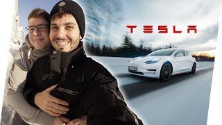 Wir produzieren Tesla Werbefotos! ️ (ft. @felixba )