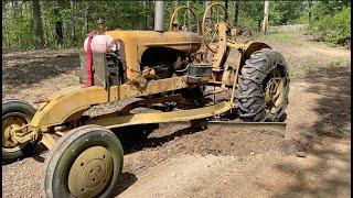 40's Allis Chalmers Speed Patrol and Kubota L3301 Grading Half Mile Drive