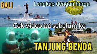 TANJUNG BENOA BALI : jetski, sea walker , fly board, parasailing