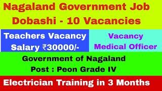 Dobashi 10 Vacancies & Job in Nagaland 03/09/2024 #jobinnagaland #privatejob #givermnetjobs