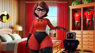 ကျနော် The Incredibles ရဲ့အိမ်မှာ အလုပ်ဝင်လုပ်ခဲ့တယ်/Working as a Superhero with The Incredibles!