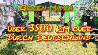 The Green Mamba, Jörg und Andreas, über 3500km quer durch Deutschland
