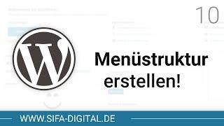 WordPress Grundkurs: Menüstruktur erstellen #10 (4K) | SIFA Digital