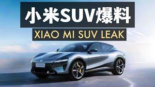 特斯拉model Y最強對手？小米SUV MX11 12月最新爆料匯總 Xiaomi SUV MX11