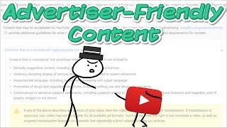 Advertiser-Friendly Content on YouTube