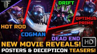 New Transformers Rise Of Unicron(2026) Character Posters, Decepticon Teaser & More! - TF News