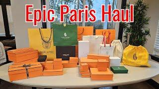 Epic Paris Luxury Haul/Unboxing | Ft. Hermes, Goyard, Faure Le Page + More