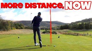 GOLF: MORE DISTANCE RIGHT NOW!