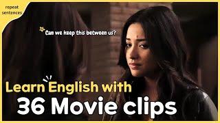 Interactive English Learning with Real Conversation Movie Clips, Practice Speaking by Real Dialogues