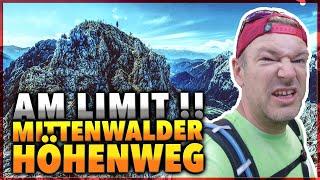 Mittenwalder Höhenweg: Patrick am LIMIT - Anstieg zu schnell für ihn