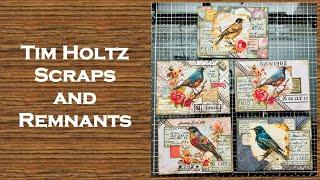 Tim Holtz - Using Scraps and Remnants #-7 Envelopes