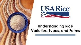 Understanding Rice Varieties, Types, and Forms