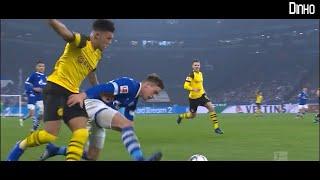 Jadon Sancho nutmeg vs FC Schalke 04 | HD