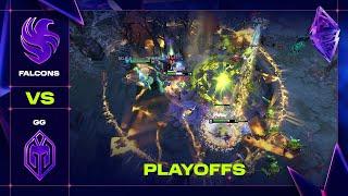 WINNER TO QUARTERFINALS! GAIMIN GLADIATORS vs FALCONS - Official Highlights - BLAST Slam I Dota 2