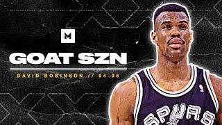 Don't Sleep On David Robinson's MVP Season! 1994-95 Highlights | GOAT SZN