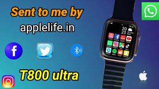 T800 ultra  applelife.in #t800ultrafeatures #smartwatch #t800