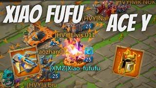 Lords Mobile - Emperor CLASH!!! Xiao Fufu taking on ACE Y and DING Xi