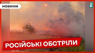 ЖАХЛИВА ПОЖЕЖА: 16 гектарів екосистеми згоріли на Херсонщині