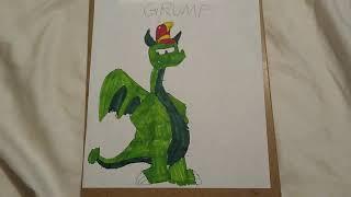 Meet Grump The Dragon New Banana Split