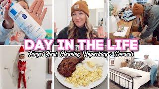 Target Haul, Cleaning, Unpacking, Dinner & Errands // DAY IN THE LIFE VLOG