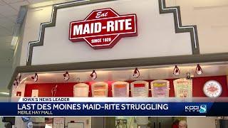 Des Moines' last Maid-Rite restaurant owner seeks community support