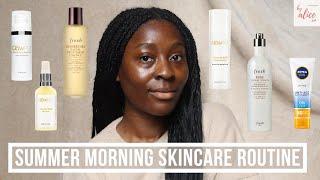 SUMMER MORNING SKINCARE ROUTINE FOR BREAKOUTS AND HYPERPIGMENTATION ft THE GLOW POT | byalicexo