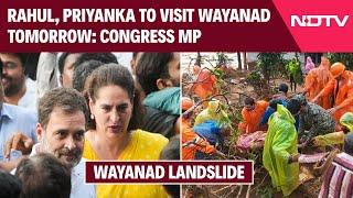 Wayanad Landslide | Rahul, Priyanka To Visit Wayanad Tomorrow: Congress MP K Suresh