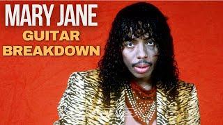 Mary Jane // Rick James // Verse & Chorus Guitar Breakdown