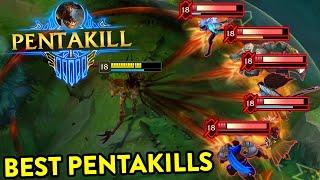 BEST PENTAKILLS OF 2022 (Katarina 1v5, Fiddlesticks 5 Man Ult, 4 Attack Speed Varus...)