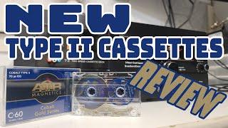 New Production Type-II Cassettes - ATR Magnetics Cobalt Gold Series Review and Recording Demo