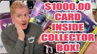 I Hit The Jackpot!  $1,000.00 Card Pulled From Collector Box