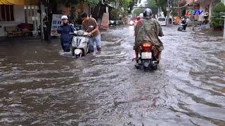 Mưa lớn lịch sử làm cho TP. Bạc Liêu bị ngập nước nhiều tuyến đường