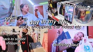 A Day In My Life: grwm, shopping, hauls, etc. | Alyssa Howard