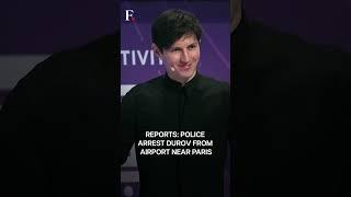 Telegram CEO Pavel Durov Arrested in France | Subscribe to Firstpost