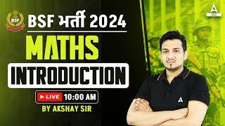 BSF Classes 2024 | BSF HCM & ASI Math Class 2024 by Akshay Awasthi | Introduction
