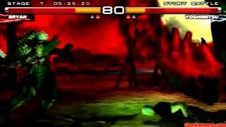 Tekken 5 - Story Battle - Bryan Playthrough