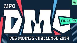 2024 Des Moines Challenge | MPO FINALB9 | Hammes, Barela, Orum, Smith | Jomez Disc Golf