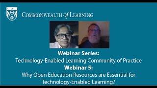 5. Why Open Education Resources are Essential for Technology-Enabled Learning?