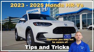 2023 2024 2025 Honda HR-V Tips and Tricks | Hidden Features that the salesperson may forget to share