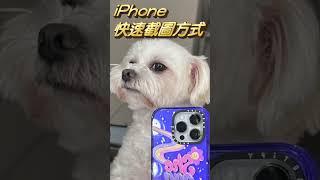 iPhone快速截圖方式