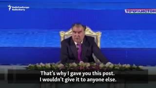 'Be Strict': Tajik President Lectures Son On Leadership