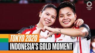   Indonesia's gold medal moment at #Tokyo2020 | Anthems