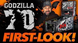 First Look At Godzilla 70th by Stern Pinball!