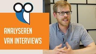 Interviews analyseren voor je scriptie, hoe doe je dat?