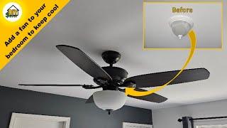 How to install a new ceiling fan – Plus 5 easy tips!