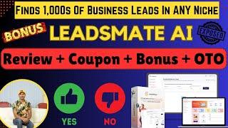 LeadsMate AI Review | How To Get Free Business Leads?